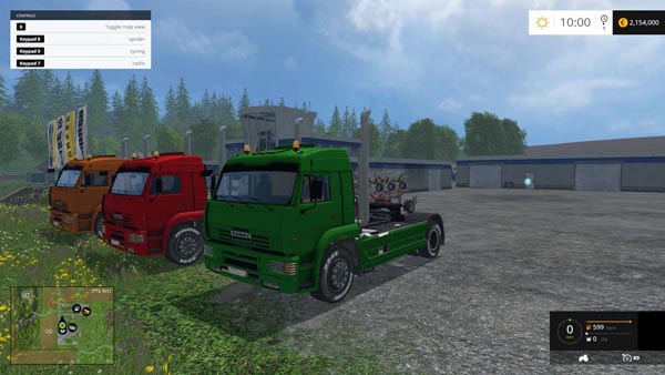 Kamaz 5460 Tuning Multicolor 