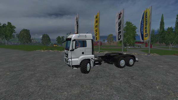 Man 6x6 AR With AG Tire And Aluminuim Wheels 