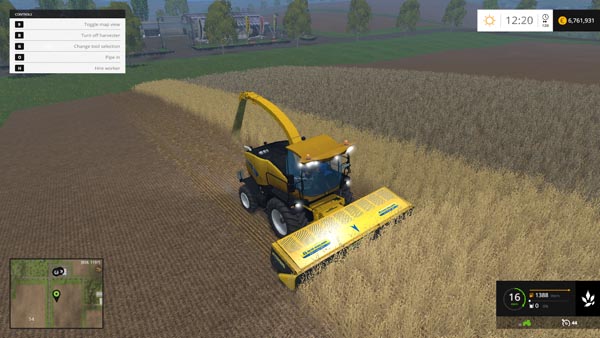 NEW HOLLAND FR 9090 and NEW HOLLAND EASY COLLECT 1053