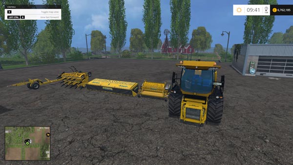 NEW HOLLAND FR 9090 and NEW HOLLAND EASY COLLECT 1053