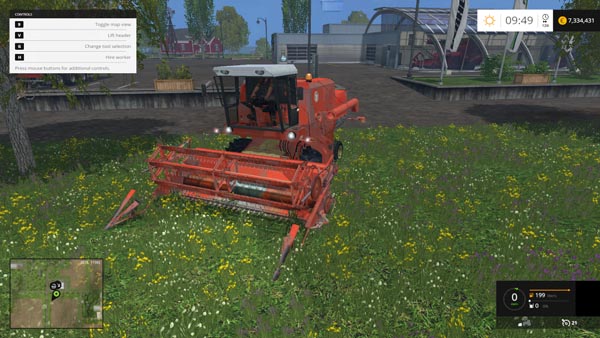 Bizon ZO56 Red with cabine