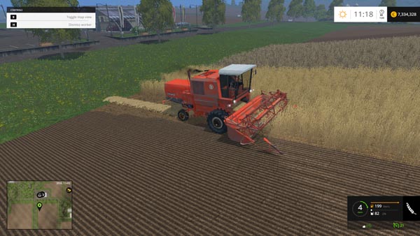 Bizon ZO56 Red with cabine