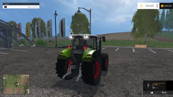 Claas Axion 820