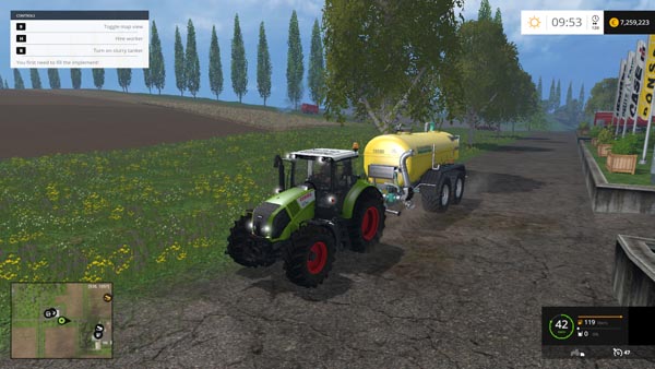 Claas Axion 820
