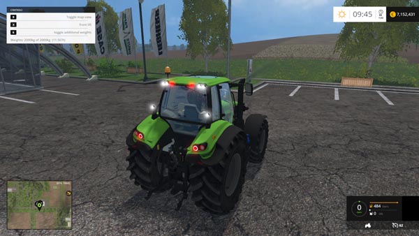 Deutz Fahr TTV 7250 Ful