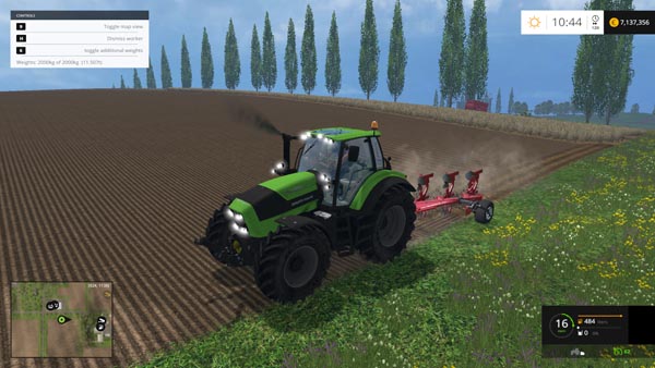 Deutz Fahr TTV 7250 Ful