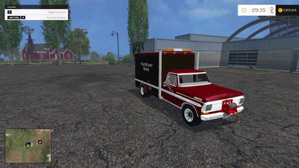 FORD F100 V8 SEED GAS FERT TRUCK