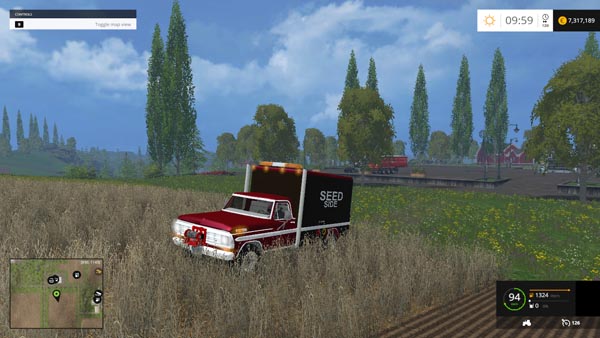 FORD F100 V8 SEED GAS FERT TRUCK