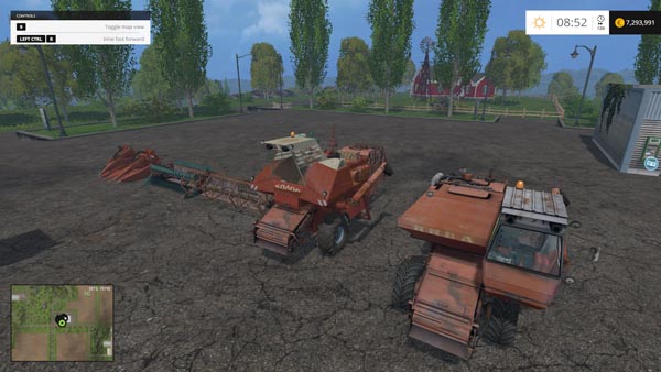 KOLOS SK6 and SK5 Niwa Combine