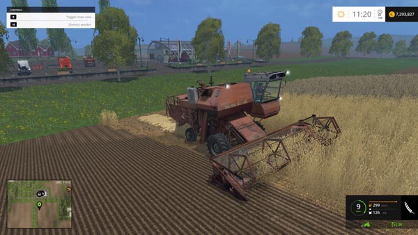 KOLOS SK6 and SK5 Niwa Combine