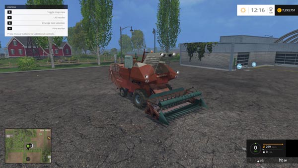 KOLOS SK6 and SK5 Niwa Combine