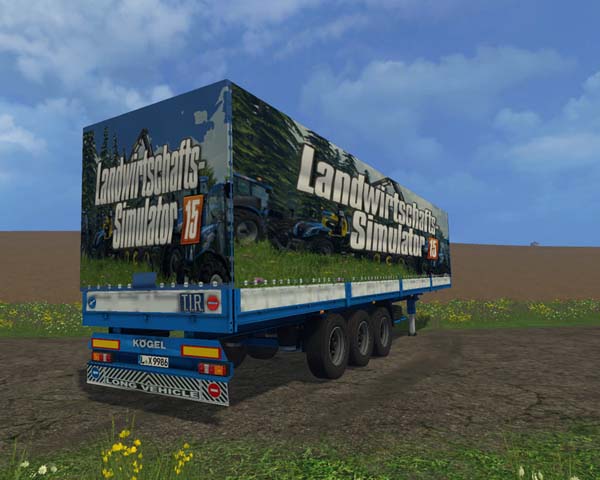 Koegel with tarpaulin