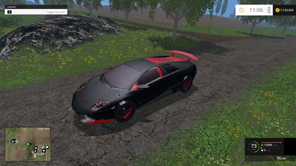 LAMBORGHINI MURCIELAGO BLACK