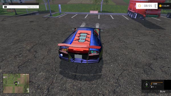 LAMBORGHINI MURCIELAGO BLUE