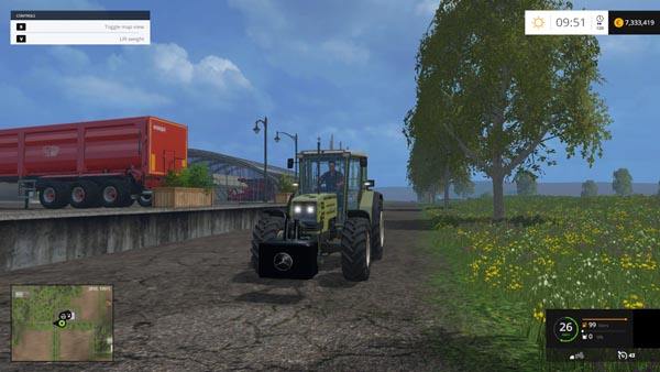 MB Trac Unimog Weight