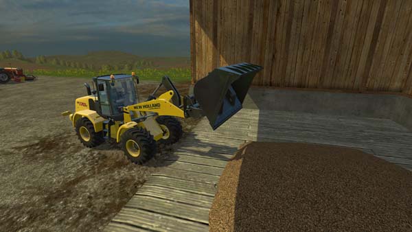 New Holland Wheelloader Shovel 