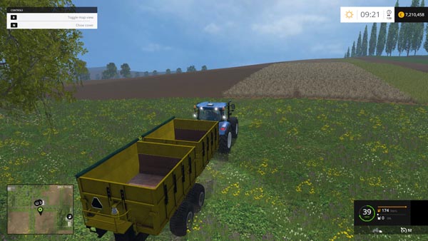 YELLOW TRAILER 2PTS 9 TRAILER