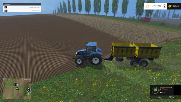 YELLOW TRAILER 2PTS 9 TRAILER