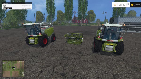 Claas Jaguar 980 Beast Pack
