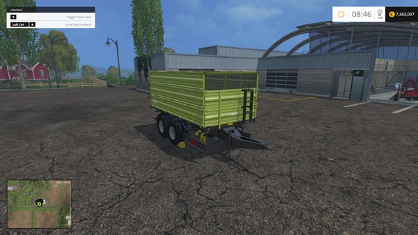 Fliegl TDK 160 construction