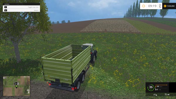 Fliegl TDK 160 construction