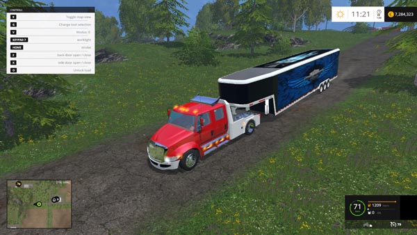 International with Enclosed Gooseneck