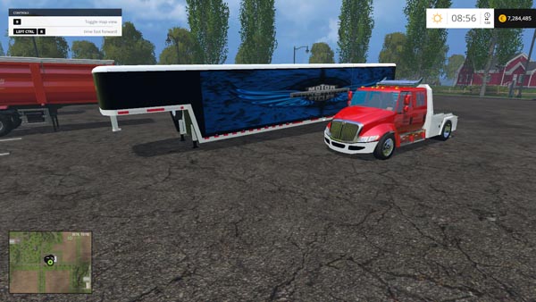 International with Enclosed Gooseneck