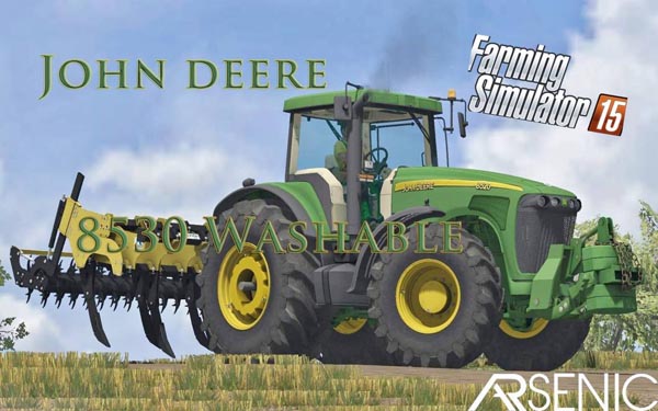 John Deere 8530 Washable