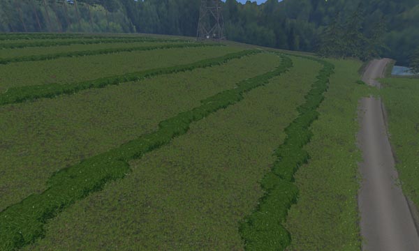 Kirschhausen agriculture in the hills 