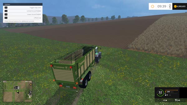 Krone TX 460 D and TX 560 D