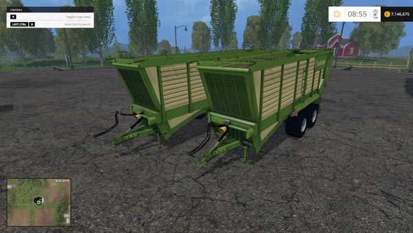 Krone TX 460 D and TX 560 D