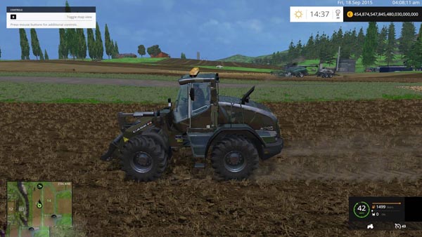 Liebherr L538 Custom Camo