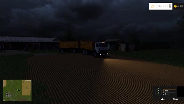 MAZ 5516 and Trailer