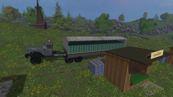 Magirus 200D26 truck tractors 