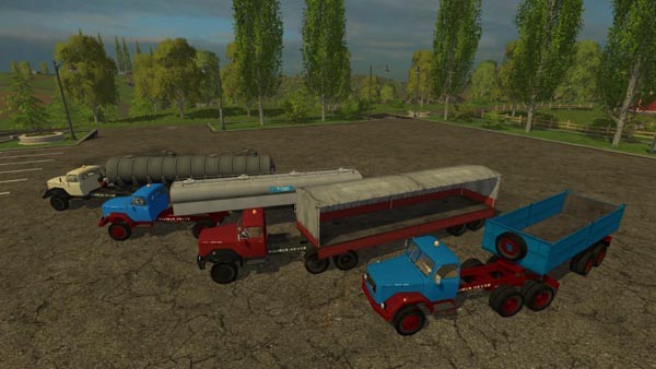 Magirus 200D26 truck tractors 