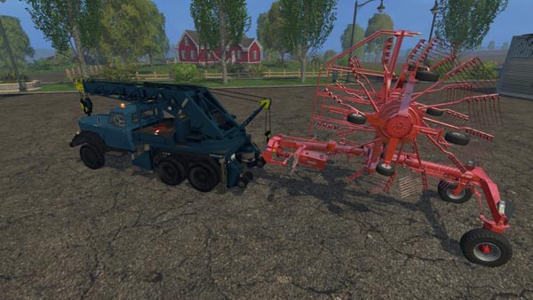 Magirus 200D26A 6x6 Kranwagen 