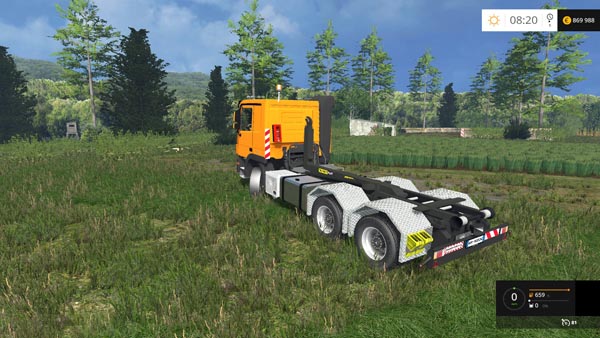 Mercedes Actros 6x4 HKL