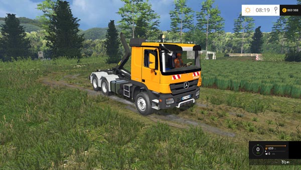 Mercedes Actros 6x4 HKL