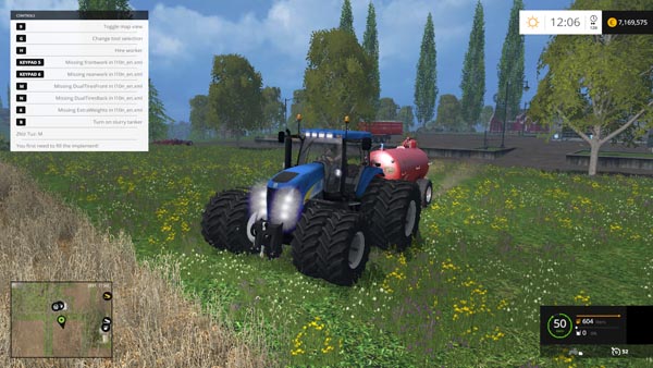 New Holland TG 285