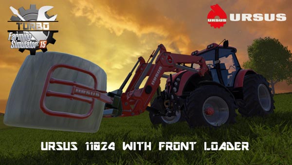 URSUS11024 with front loader 