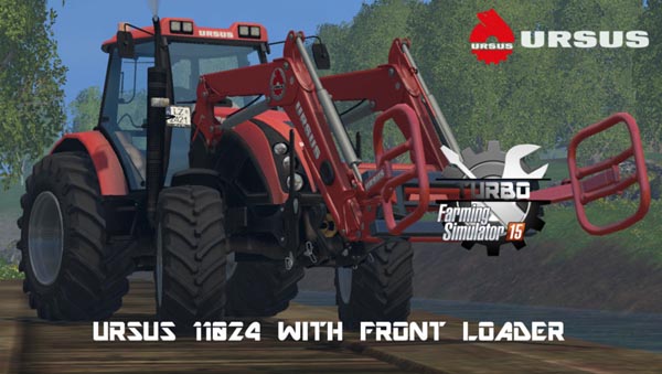 URSUS11024 with front loader 
