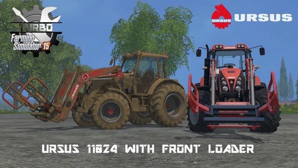 URSUS11024 with front loader 