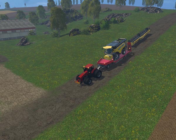 Wide Fliegltieflader 