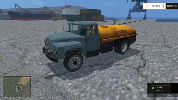 ZIL130 fuel truck