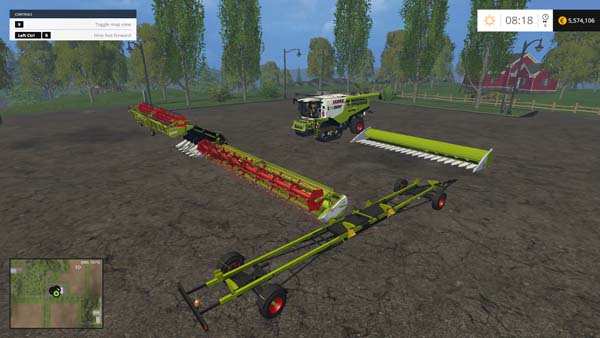 Claas Lexion 780 Pack