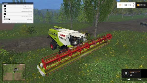 Claas Lexion 780 Pack