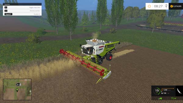 Claas Lexion 780 Pack