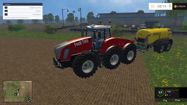 FENDT TRISIX RED EDITION