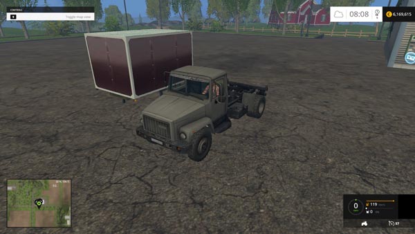 Gaz 3307 gray products