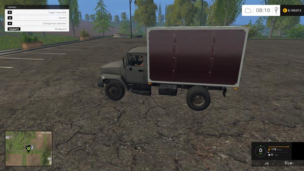 Gaz 3307 gray products